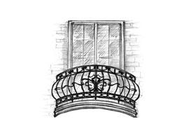 Кованые балконы