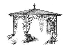 Кованые беседки
