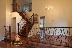 Кованые перила №3