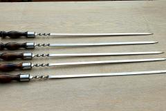 Шампур из нержавейки с ручкой 450мм