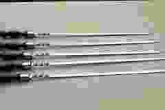 Шампур из нержавейки с ручкой 450мм