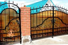Ворота с калиткой №56