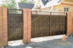Ворота с калиткой №57
