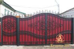 Ворота с калиткой №60