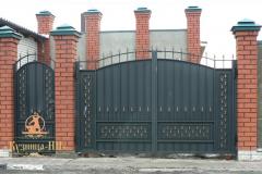Ворота с калиткой №26