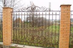 Кованый забор №4